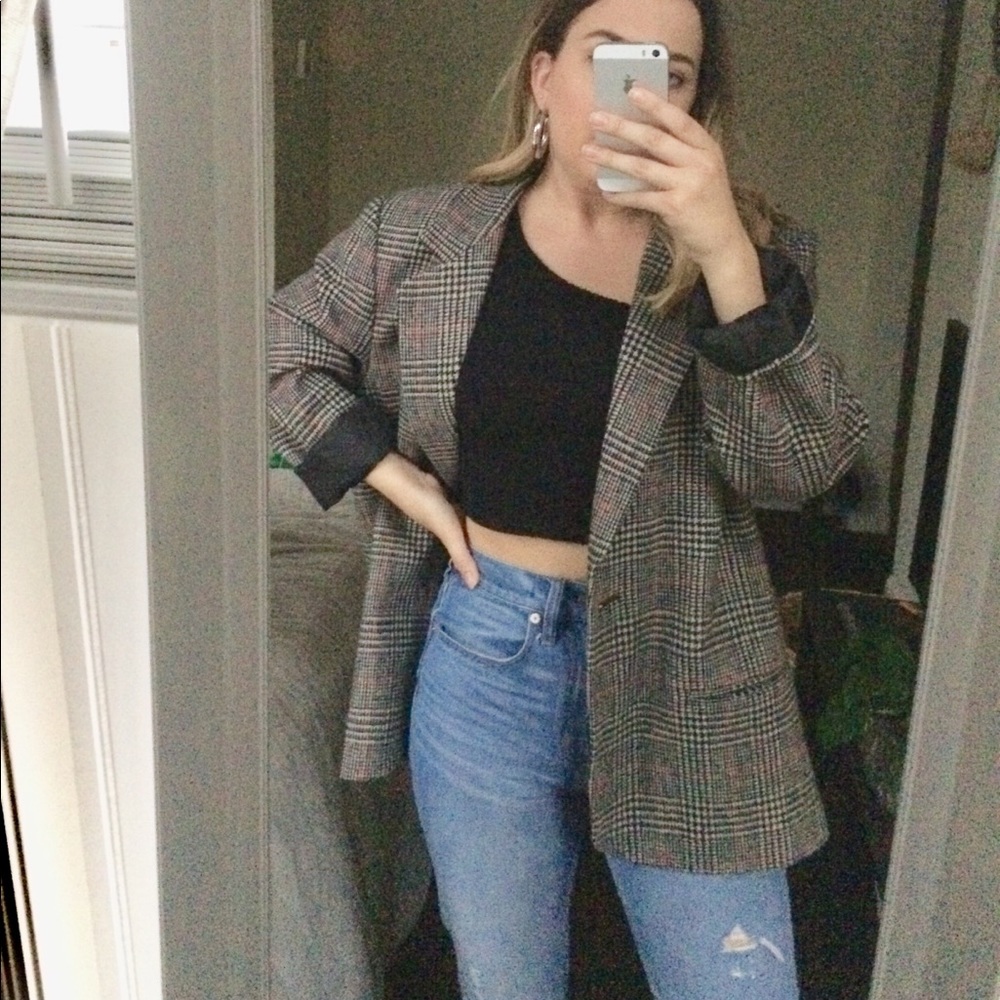 Houndstooth Blazer